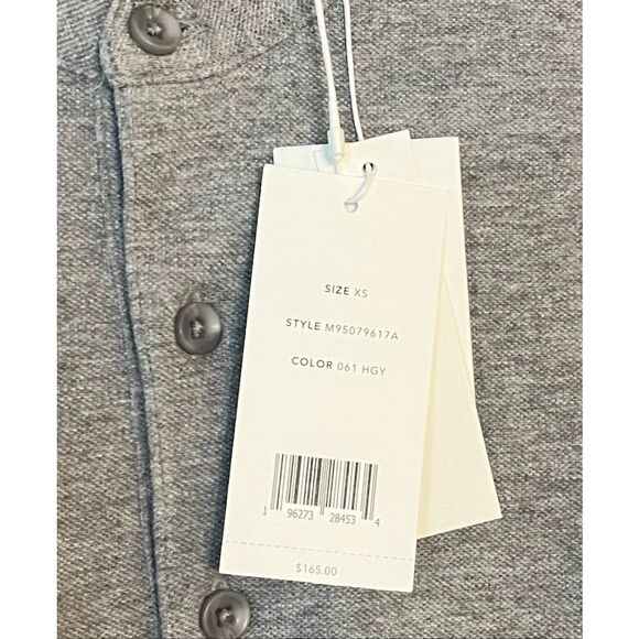 Vince Men's Pique Collar Stand Henley -XS - Picture 6 of 8